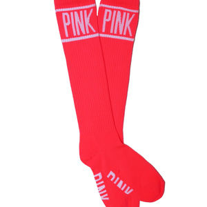 Victoria Secret PINK Knee High SocksNeonOrange NEW